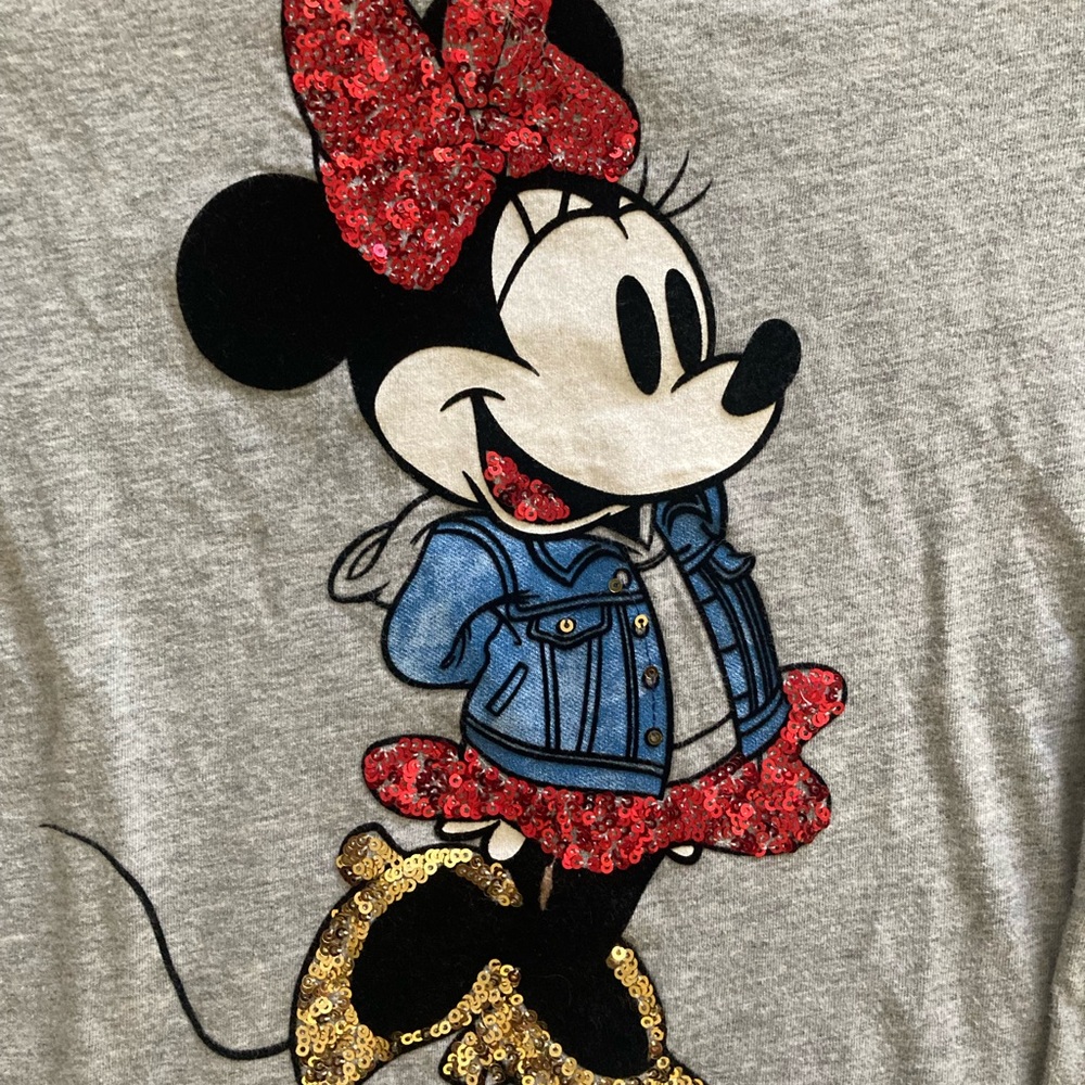 Disney Minnie Mouse Limited Edition Long Sleeve Shirt, Kids size M (8-9) - Picture 2 of 4
